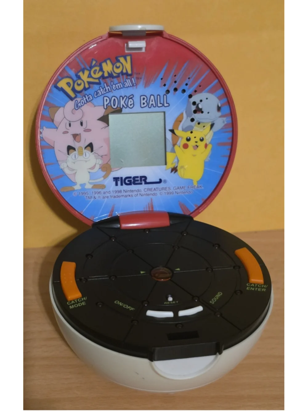 Tiger Electronics Pokemon Poke Ball Handheld Game One Size Red White